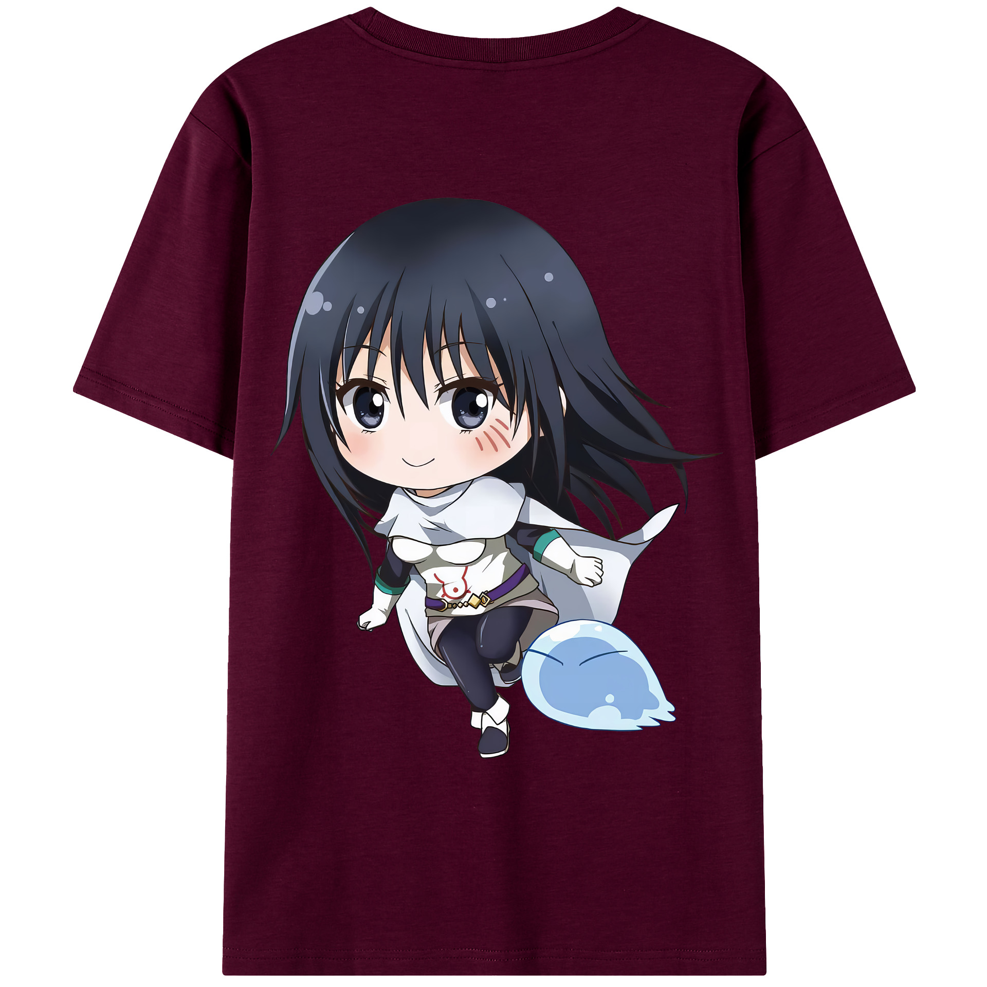 （画像用） 転スラ Regarding Reincarnated to Slime レディース半袖Tシャツ(バックプリント)